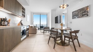 Interior - 49th Floor Sleek Condo | Cozy Pool, Gym & Spa Stay (Miami)