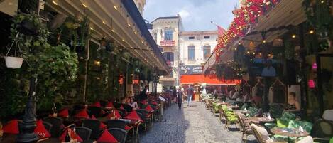 Ristorazione all'aperto