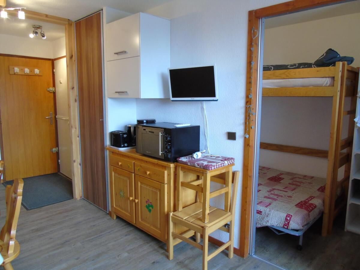 3° Piano, Vista Vallata, Balcone, Televisione, Armadietto Per Gli Sci, 23m², Valfréjus - La Norma