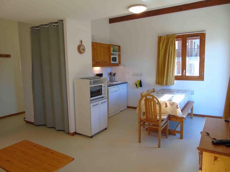 3e Verdieping, Uitzicht Dal, Balkon, Televisie, Ski-kluis, 36m², Valfréjus - Modane