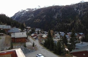 Blick von der Unterkunft