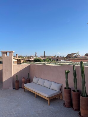 Terrasse sur le toit