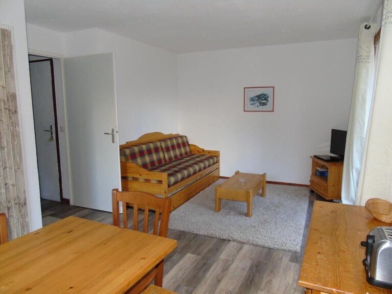 1er éTage, Vue Montagne, Balcon, Télévision, Casier à Ski, 36m², Valfréjus - Aussois