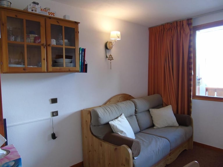 À 70m Des Pistes De Ski, 3ème éTage, Vue Vallée, Balcon, Télévision, Casier à Ski, 19m², Valfréjus - Modane