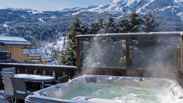 Idromassaggio all'aperto