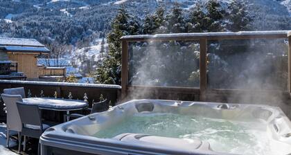 Chalet Matterhorn with outdoor hot tub and sauna