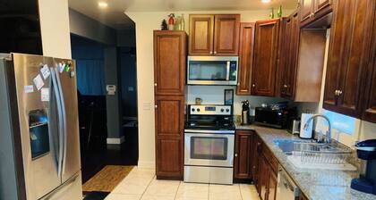 Cozy open floor plan