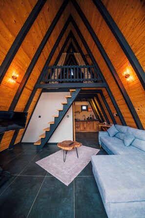 Comfort Bungalow | 1 bedroom, desk, laptop workspace, iron/ironing board - KARMATTE BUNGALOW  (Kartepe)