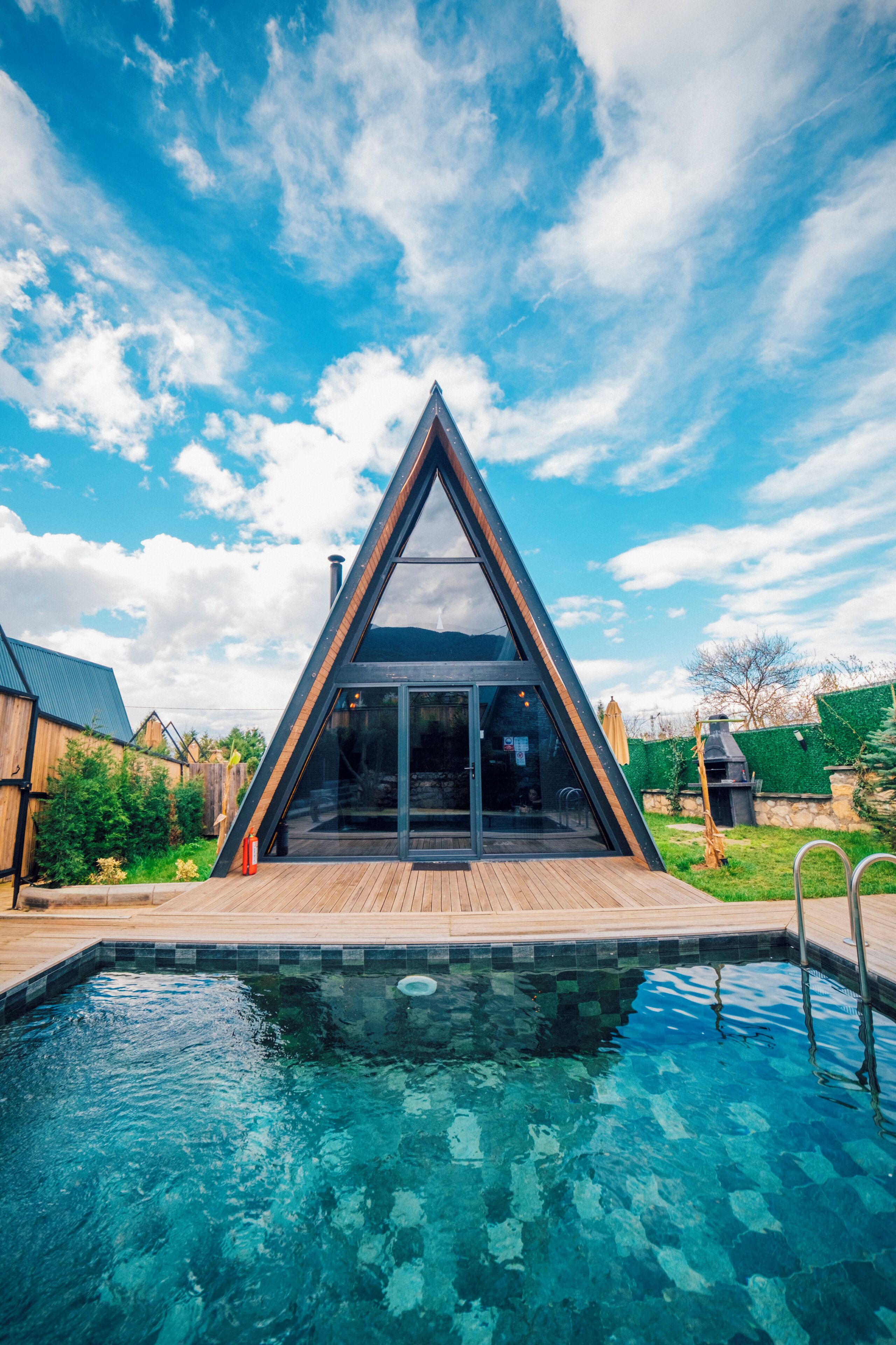 Comfort bungalow | 1 slaapkamer, een bureau, een laptopwerkplek