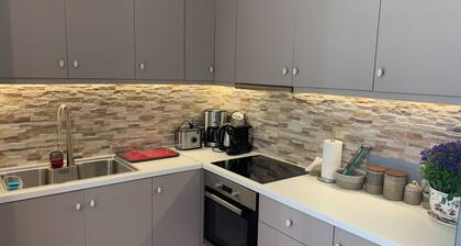 House with 120sg.m. Terraces. Privacy in the greenery with a view of the Aegean