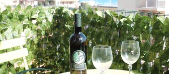 A stone's throw from the sea