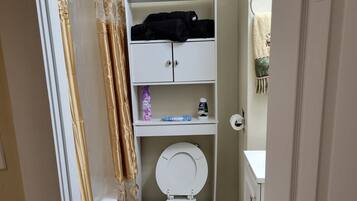 Towels, soap, toilet paper