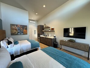 كابينة فاخرة - عدة أسرّة - منظر للجبل | 1 غرفة نوم ومساحة عمل للكمبيوتر المحمول وواي فاي مجانًا