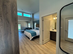 Luxury Cabin, Mountain View | Living area