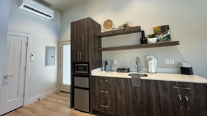 Luxury Cabin, Mountain View | Private kitchenette | Mini-fridge, microwave, cookware/dishes/utensils - Gateway Luxury RV Resort (La Verkin)