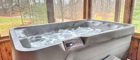 Bain à remous intérieur