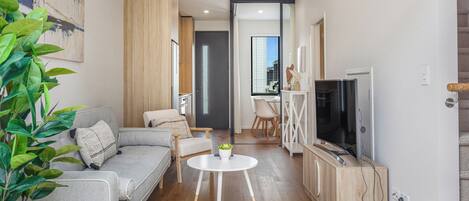 Apartment, 2 Bedrooms | Living area