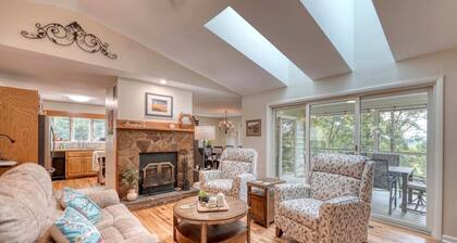 Longview - Woodburning fireplace