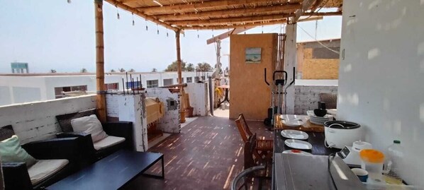 Terrace/patio - Think Beak Inkayacu House (Paracas)