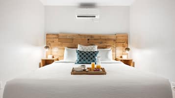 6 habitaciones, tabla de planchar con plancha y internet