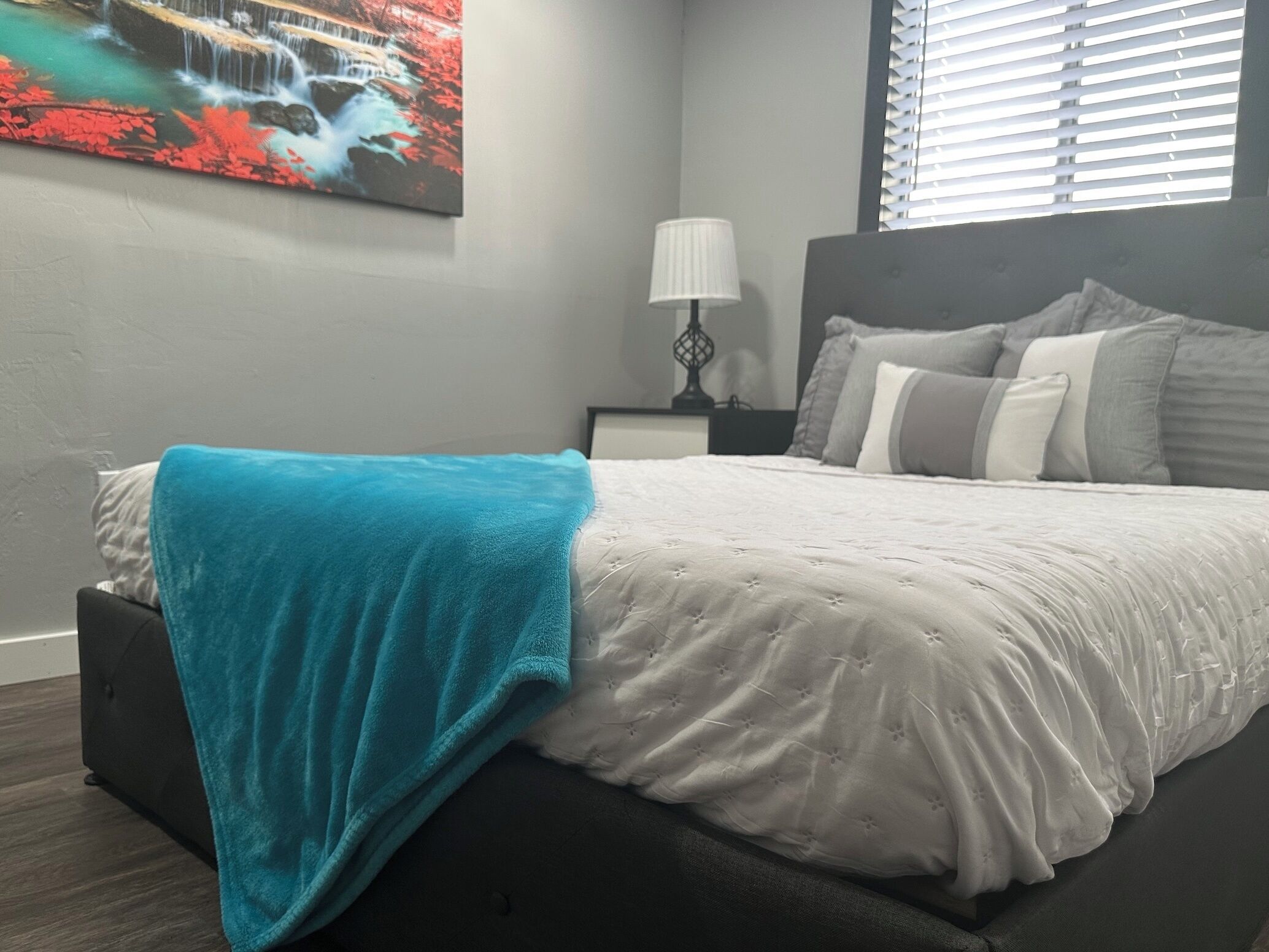 2 bedrooms, iron/ironing board, travel crib, free WiFi