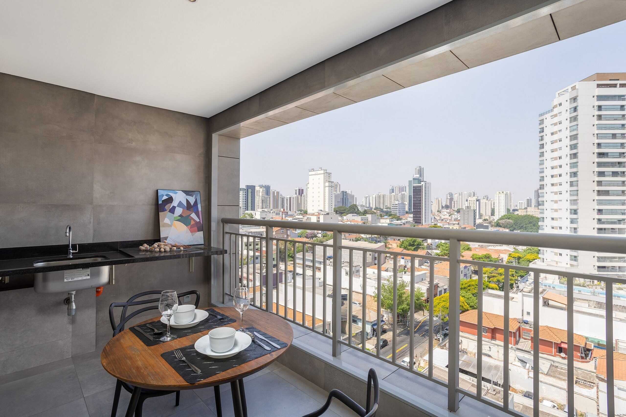 Apartamento básico | Restaurante al aire libre