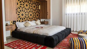 4 chambres, fer et planche à repasser, accès au Wi-Fi (inclus)