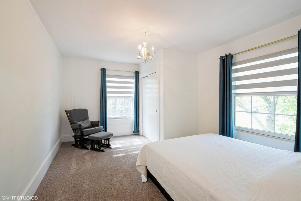 Beautiful, spacious home nestled into the quiet, coveted Greenwood