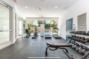 Fitnessbereich