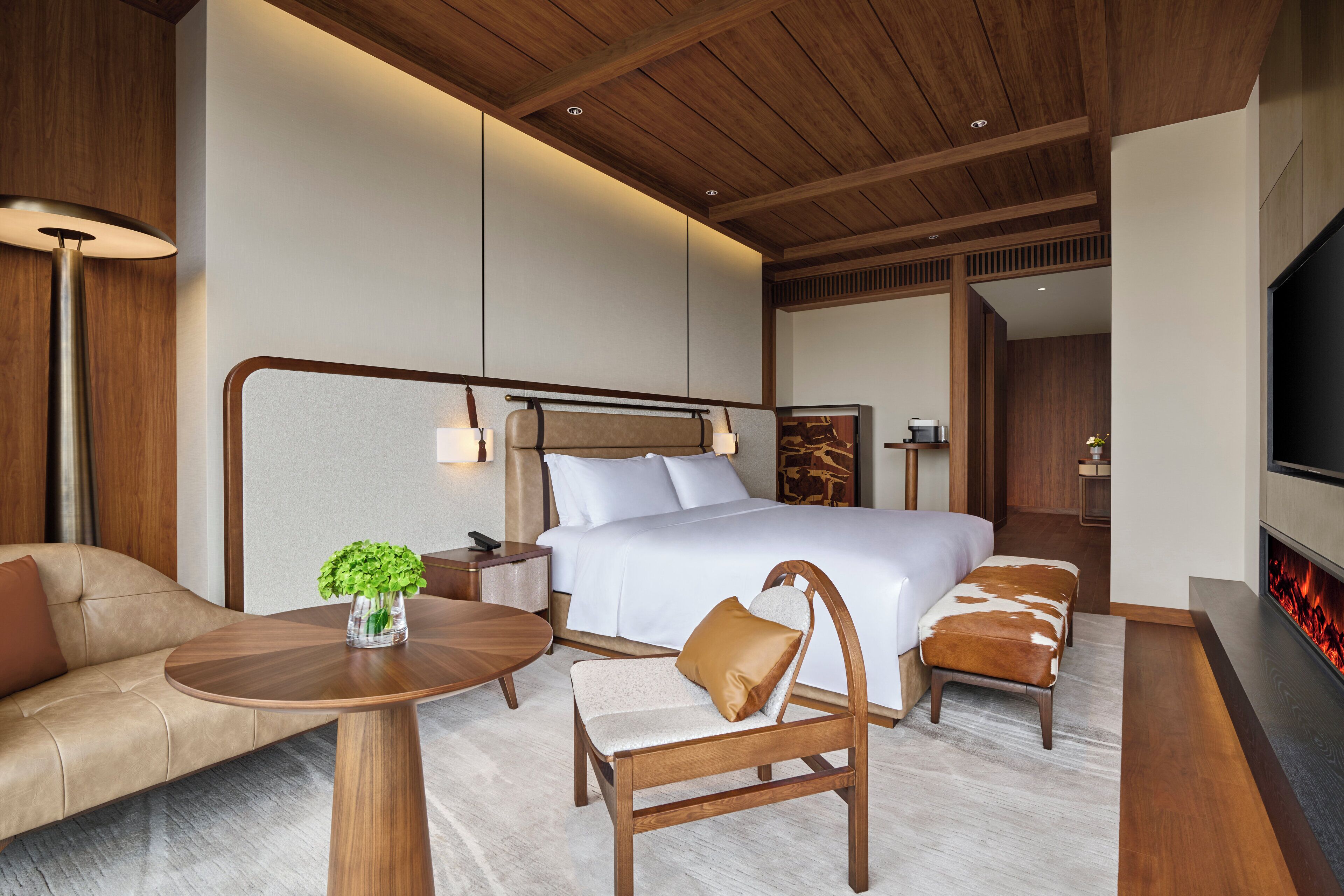 Camera Premium, 1 letto king (Ski Concierge) | Biancheria da letto di alta qualità