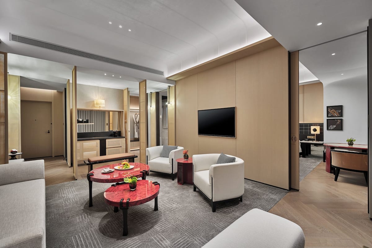 Executive Suite, 1 Bedroom, Ocean View | Premium bedding, down comforters, minibar, in-room safe
