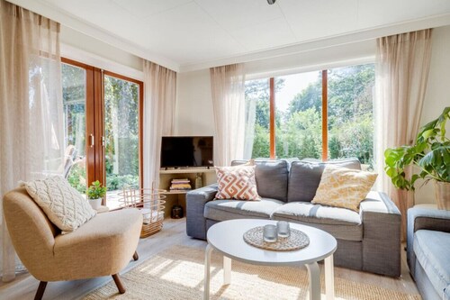 Chalet omringd door groen op de Veluwe