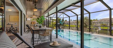 Piscine chauffée