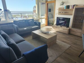 TV - House Uthlande 17, living with a sea view! - House Uthlande (Wyk auf Föhr)