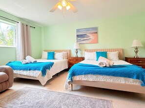 1 bedroom, WiFi, bed sheets