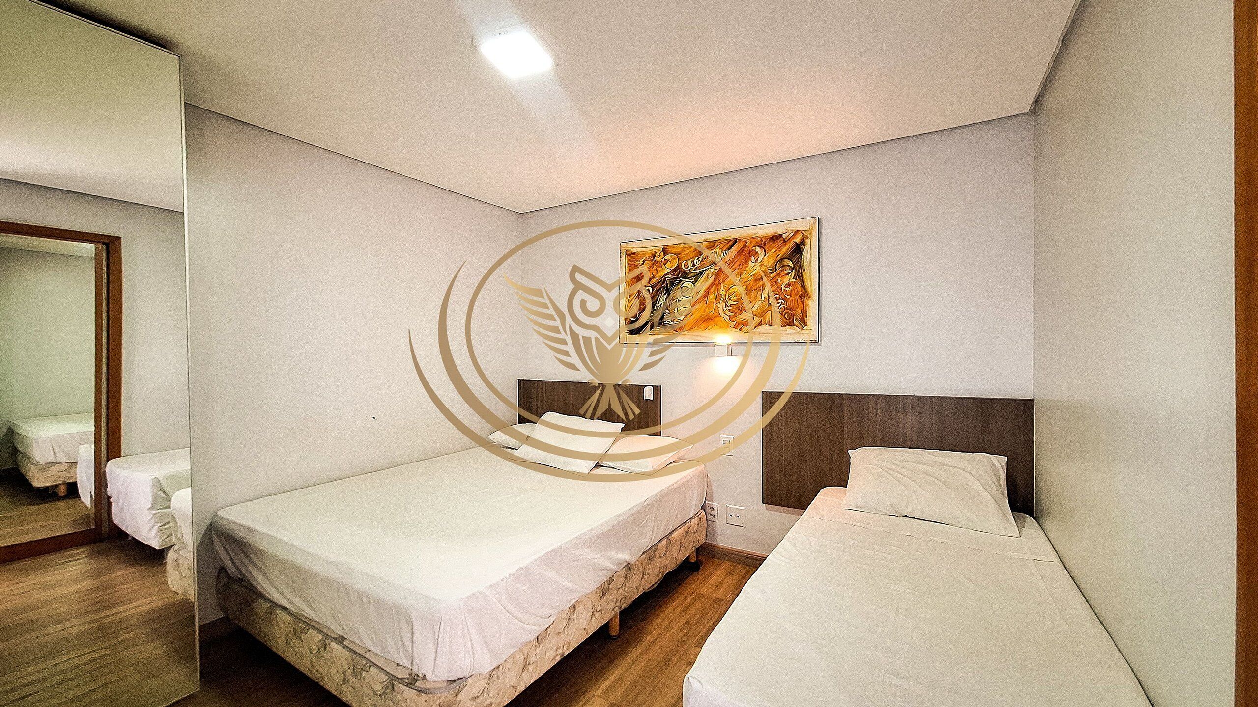 1 bedroom, laptop workspace, blackout drapes, iron/ironing board