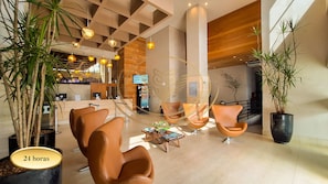 Lobby - Coruja Imob - Flat Crystal Place (Goiania)