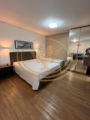 Deluxe Apartment | 1 bedroom, laptop workspace, blackout drapes, soundproofing - Coruja Imob - Flat Crystal Place (Goiania)