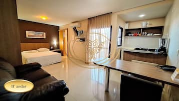 Apartment | 1 bedroom, laptop workspace, blackout drapes, iron/ironing board