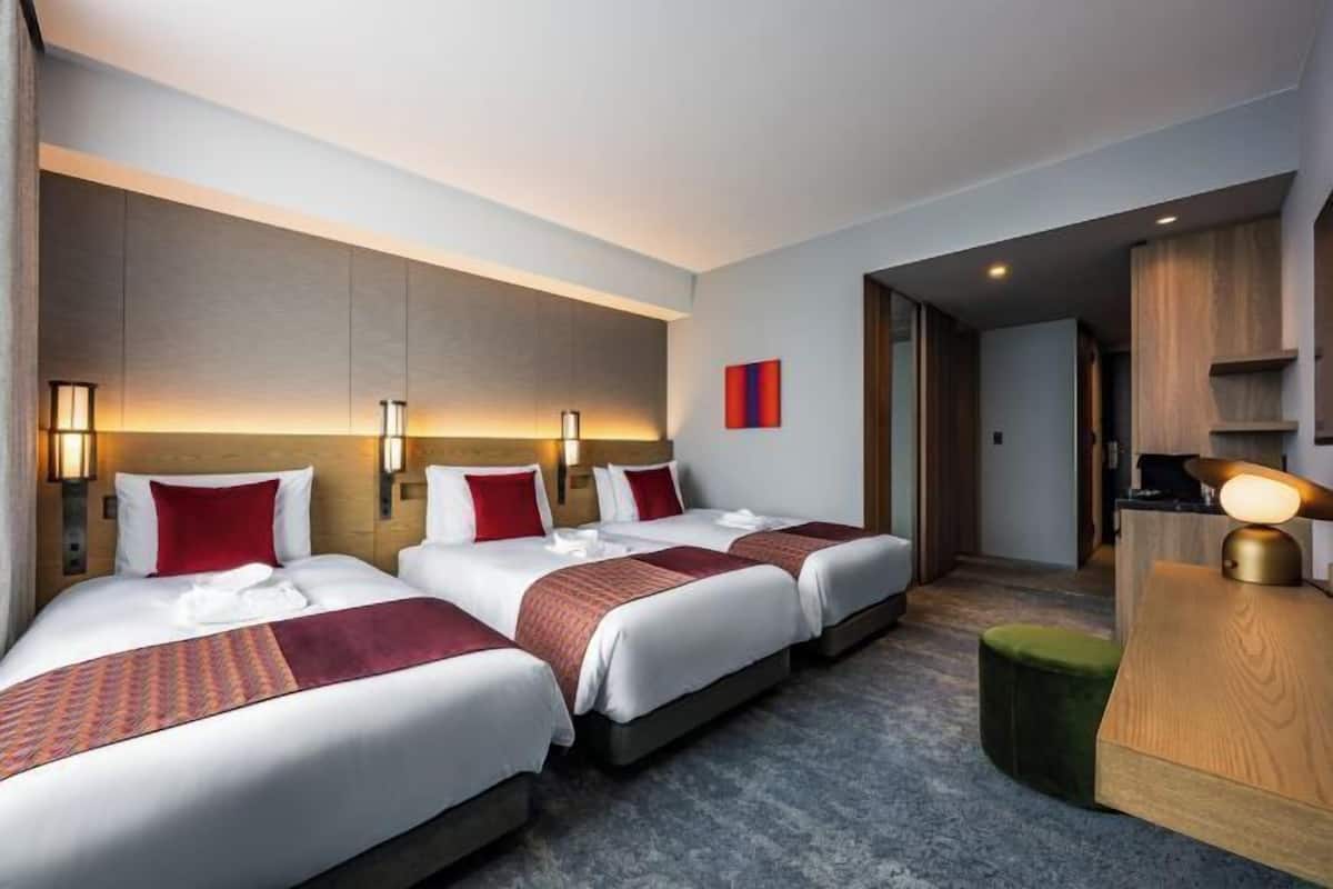 1 chambre, couette en duvet d'oie, coffres-forts dans les chambres