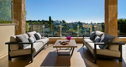 Experience Luxury in This Elegant Sea View Villa, Paphos Villa 1480
