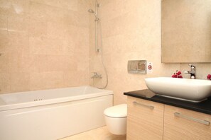 Hair dryer, towels