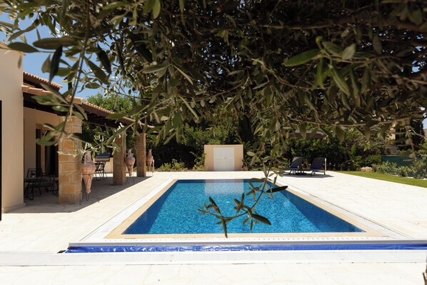 Piscine chauffée
