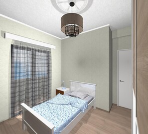 1 chambre, Wi-Fi gratuit, draps fournis