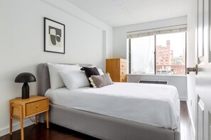 2 soverom, strykejern/-brett, wi-fi og sengetøy