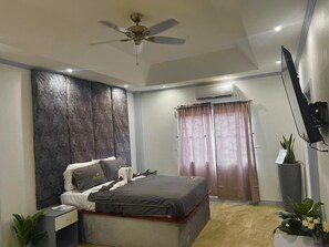 1 chambre, fer et planche à repasser, Wi-Fi, draps fournis