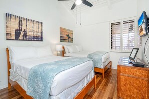 2 bedrooms, desk, iron/ironing board, free WiFi