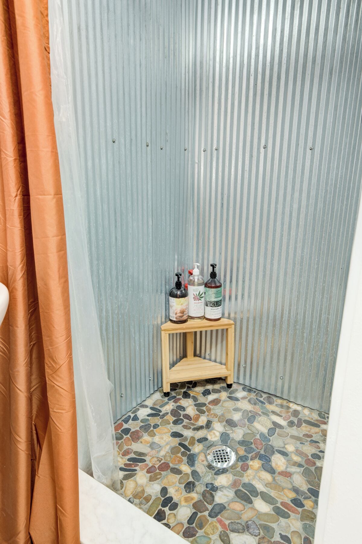 舒适小屋, 2 间卧室, 简易厨房, 山谷景观 | 浴室淋浴