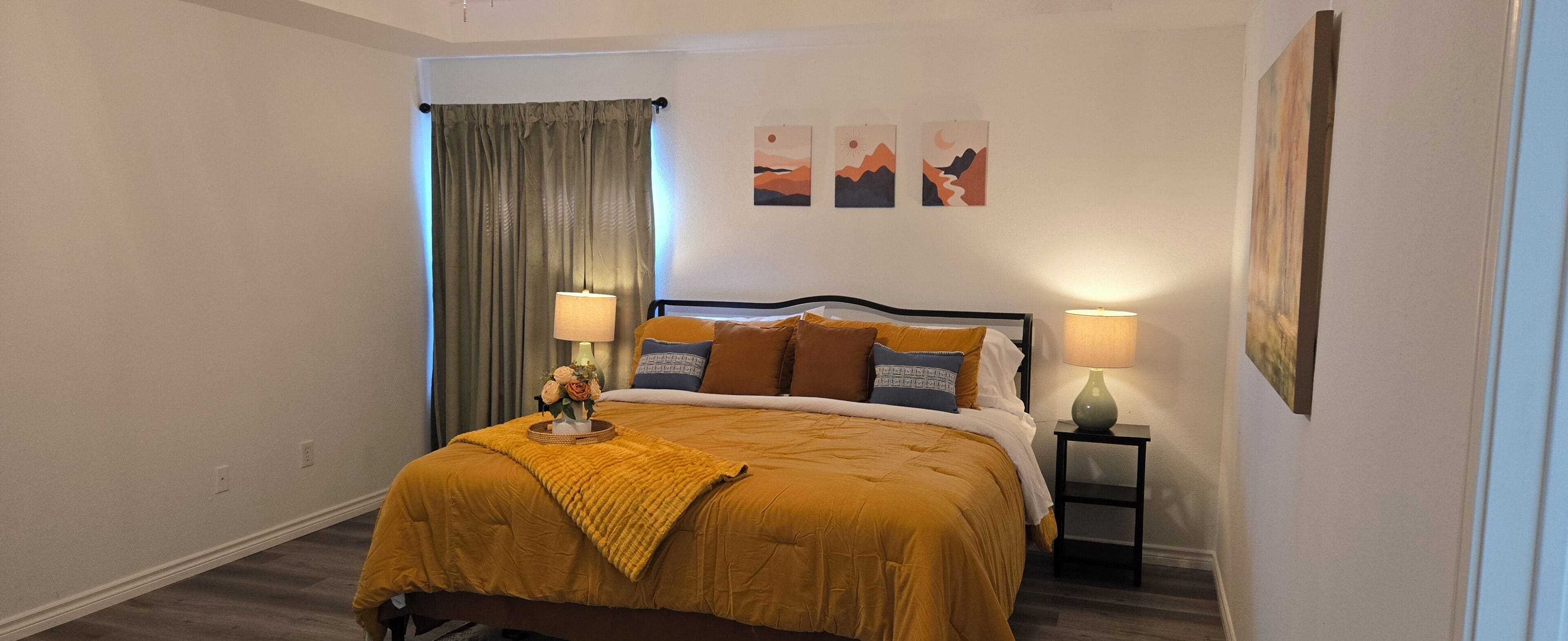 3 chambres, fer et planche à repasser, Wi-Fi gratuit, draps fournis