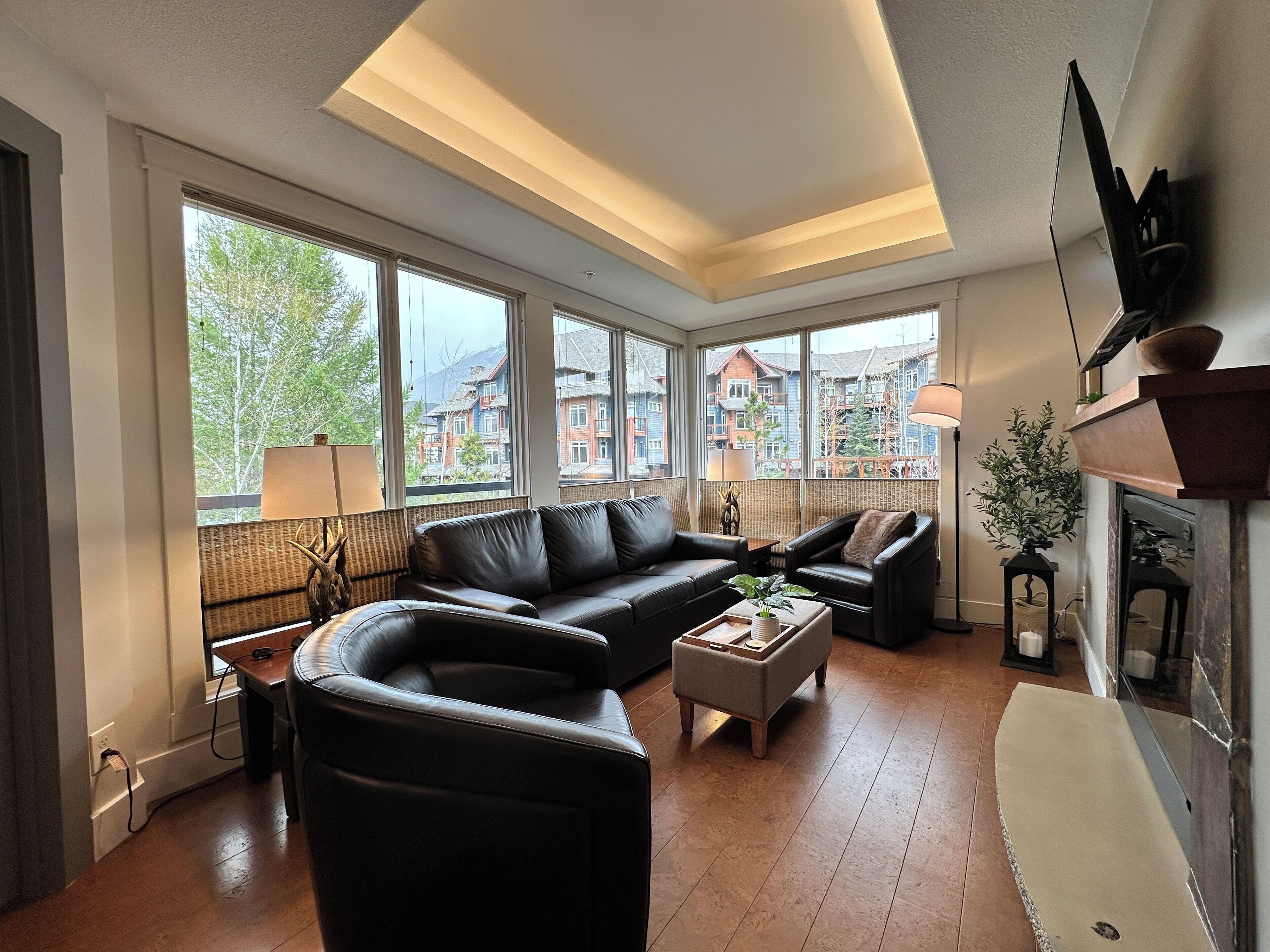 家庭套房, 山景 | 起居区